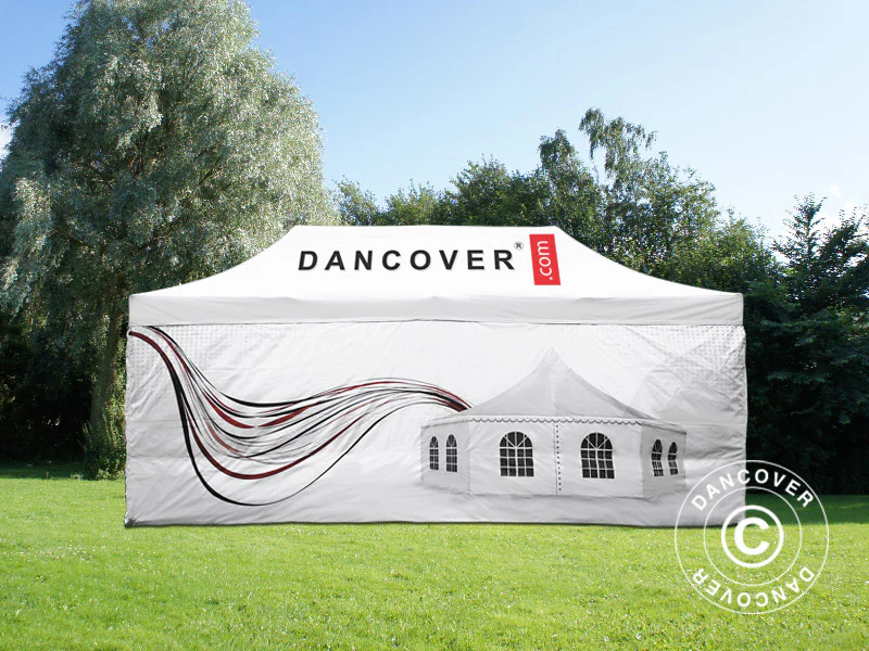 Printet sidevegg 6m for FleXtents PRO 4x6m - Image 14