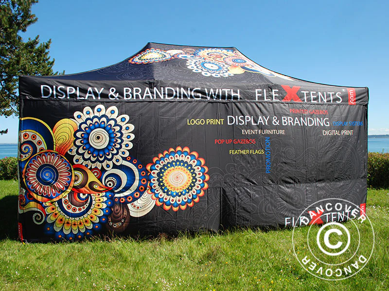 Printet sidevegg 6m for FleXtents PRO 4x6m - Image 9