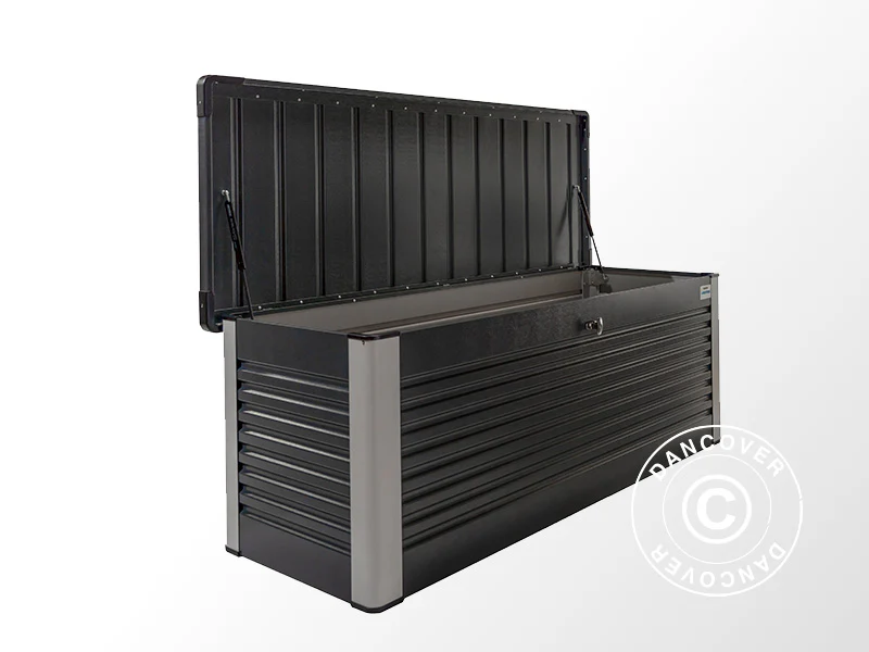 Puteboks, Protect-a-Box, Trimetals, 0,785x1,875x0,725m, 1,47m², Antrasitt - Image 8
