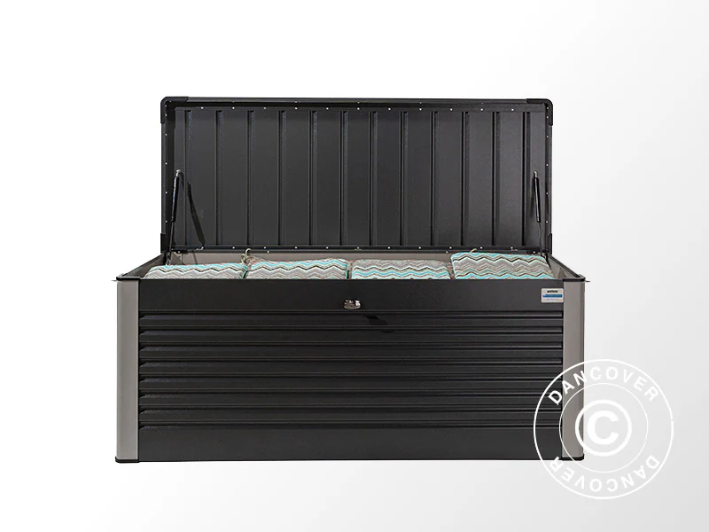 Puteboks, Protect-a-Box, Trimetals, 0,785x1,875x0,725m, 1,47m², Antrasitt - Image 9