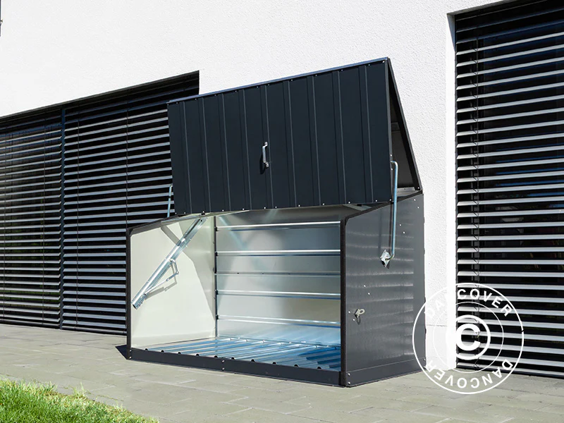 Puteboks, Storeguard, Trimetall ,1,96x0,89x1,13m, 1,74m², Antrasitt - Image 3