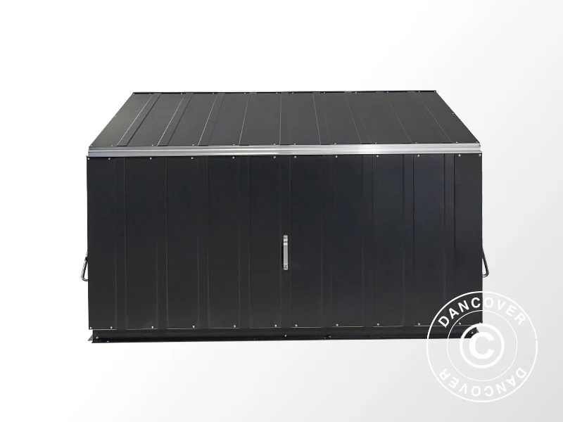 Puteboks, Storeguard, Trimetall ,1,96x0,89x1,13m, 1,74m², Antrasitt - Image 8
