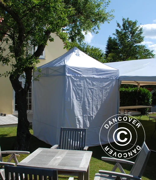 Quick-up telt FleXtents Basic v.2, 2x2m Hvit, inkl. 4 sider - Image 3