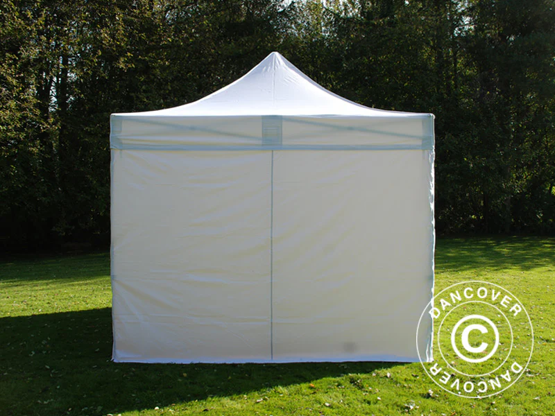 Quick-up telt FleXtents Basic v.3, 4x4m Hvit, inkl. 4 sider - Image 6