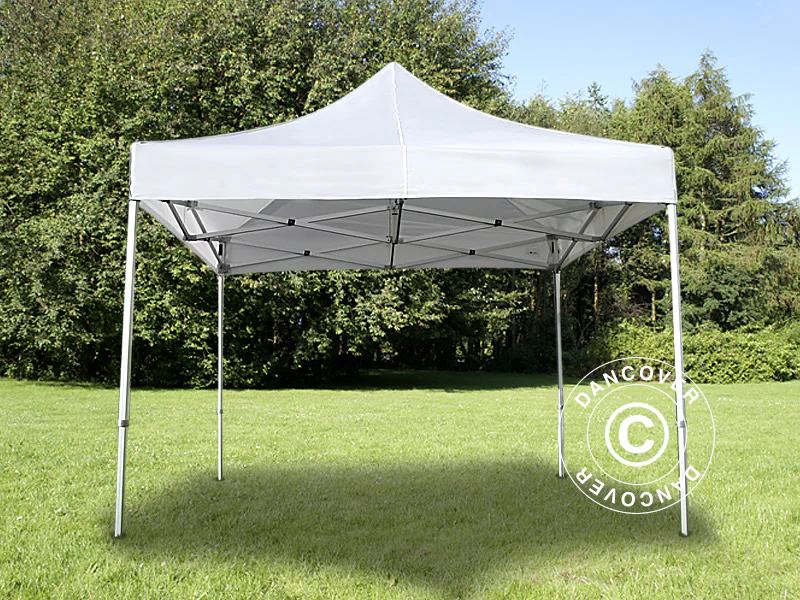 Quick-up telt FleXtents PRO 2,5x2,5m Hvit, inkl. 4 sider - Image 9