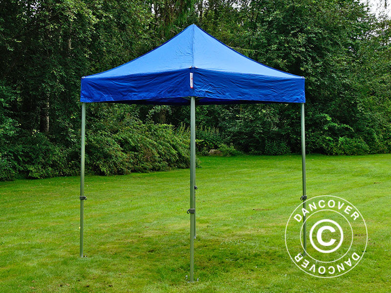 Quick-up telt FleXtents PRO 2x2m Blå, inkl. 4 sider - Image 13