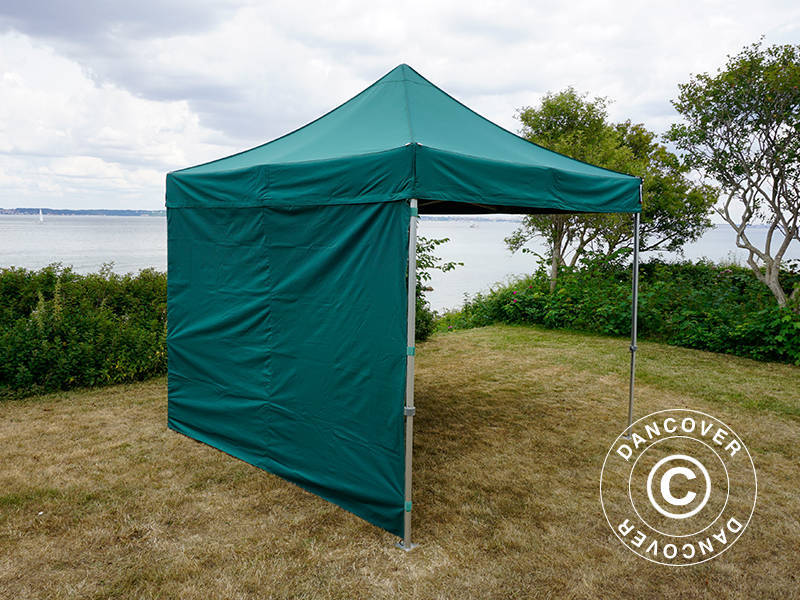 Quick-up telt FleXtents PRO 3x3m Grønn, inkl. 4 sider - Image 12