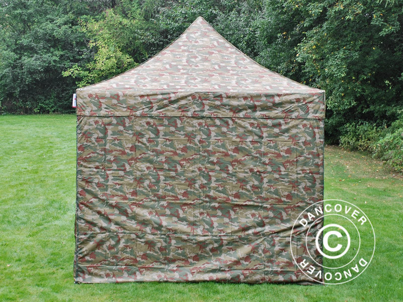 Quick-up telt FleXtents PRO 3x3m Kamuflasje, inkl. 4 sider - Image 16
