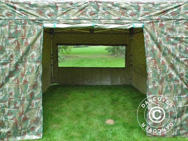 Quick-up telt FleXtents PRO 3x3m Kamuflasje, inkl. 4 sider - Image 23