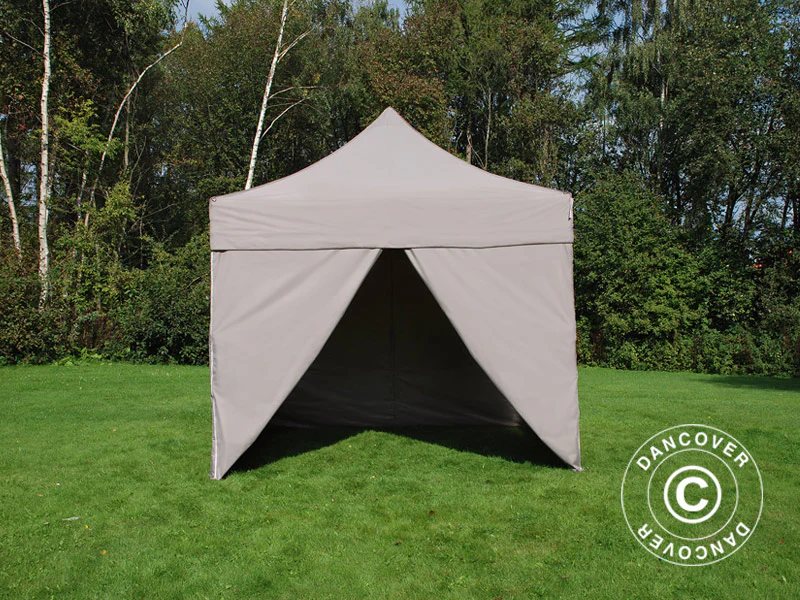 Quick-up telt FleXtents PRO 3x3m Latte, inkl. 4 sider - Image 15