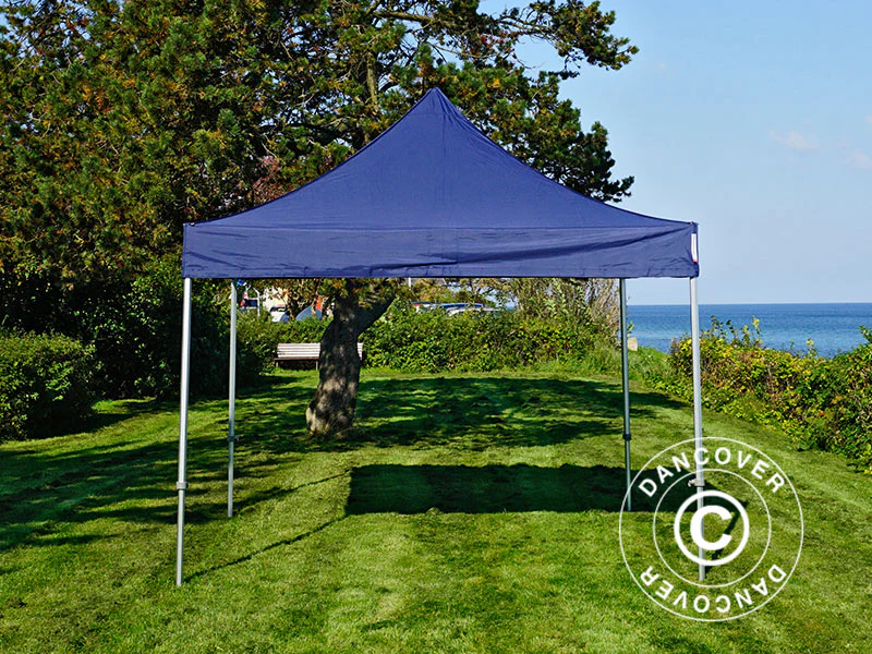 Quick-up telt FleXtents PRO 3x3m Mørk blå, inkl. 4 sider - Image 13