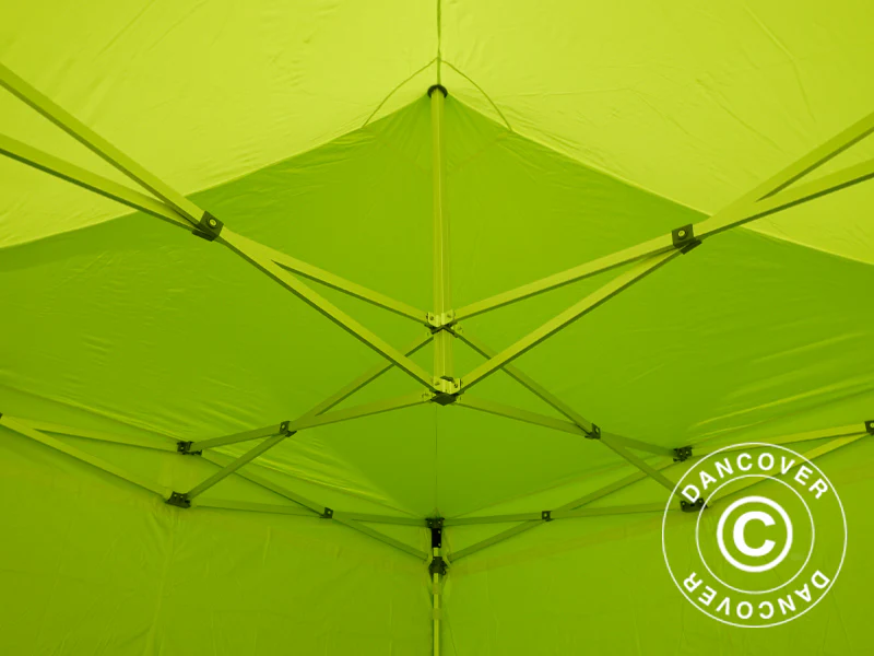 Quick-up telt FleXtents PRO 3x3m Neongul/grønn, inkl. 4 sider - Image 12