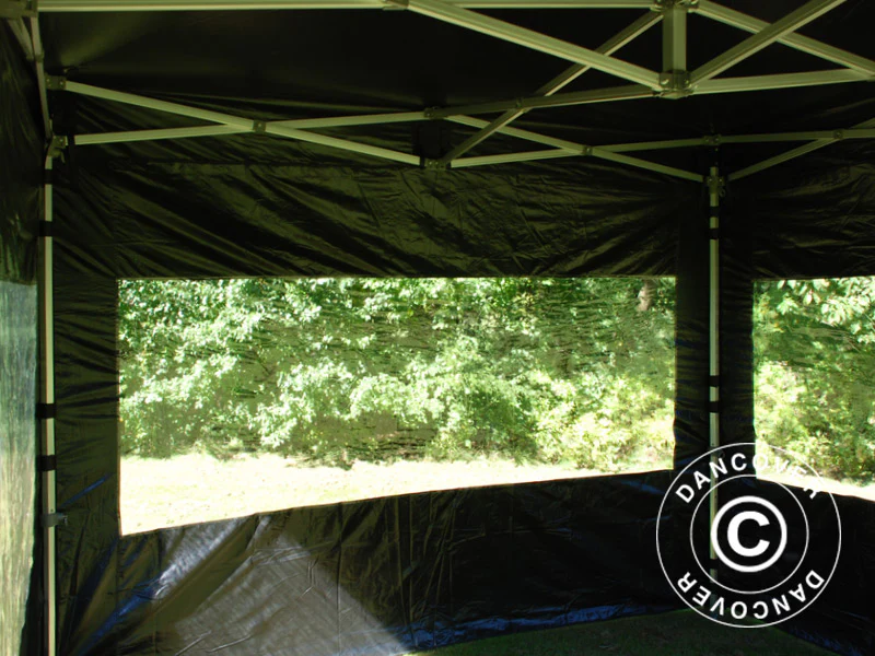 Quick-up telt FleXtents PRO 3x3m Svart, inkl. 4 sider - Image 33