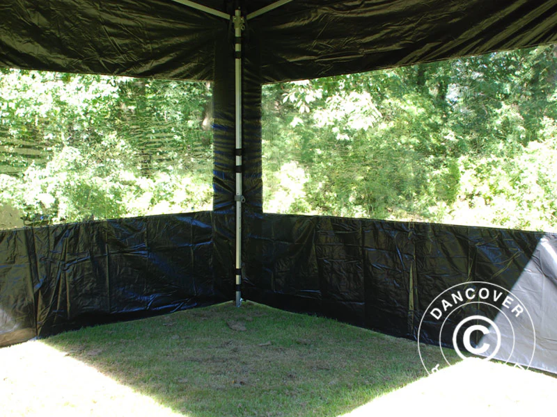 Quick-up telt FleXtents PRO 3x3m Svart, inkl. 4 sider - Image 34