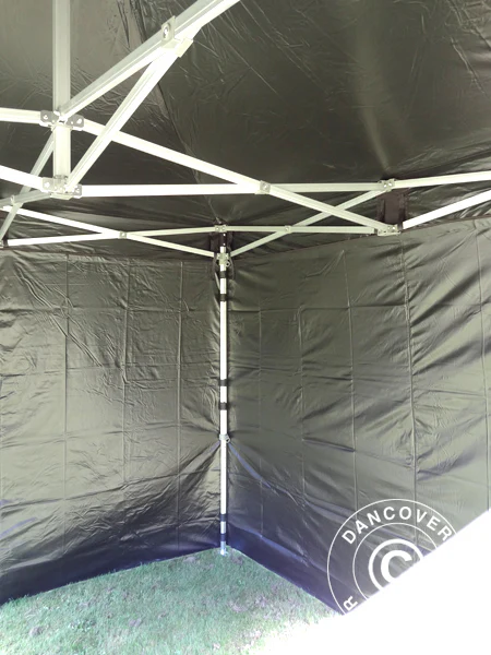 Quick-up telt FleXtents PRO 3x3m Svart, inkl. 4 sider - Image 19