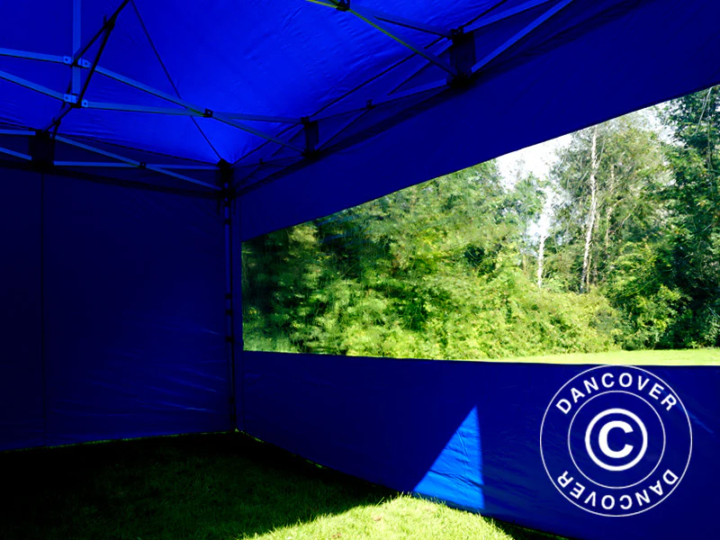 Quick-up telt FleXtents PRO 3x4,5m Blå, inkl. 4 sider - Image 14