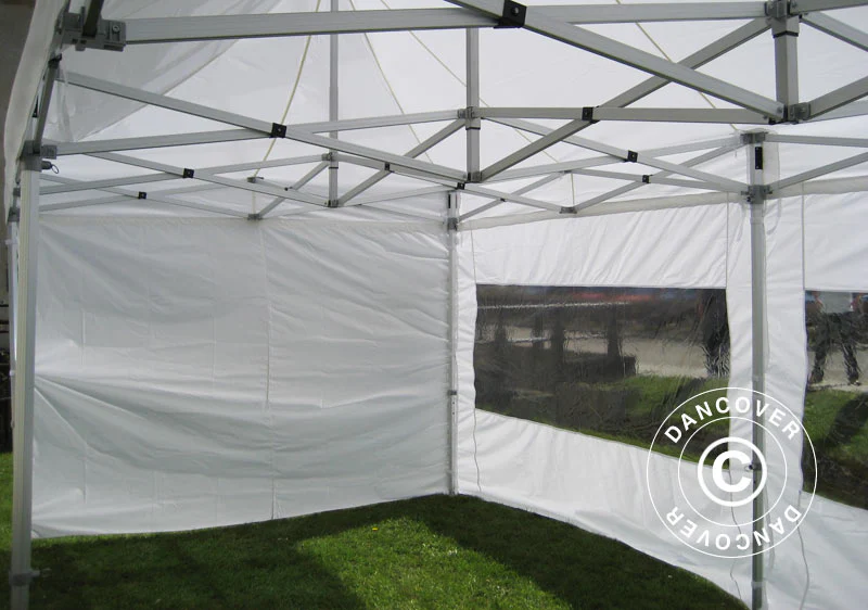 Quick-up telt FleXtents PRO 3x6m Hvit, inkl. 6 sider - Image 11