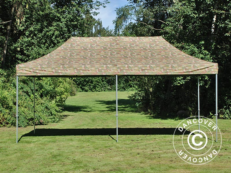 Quick-up telt FleXtents PRO 3x6m Kamuflasje, inkl. 6 sider - Image 14