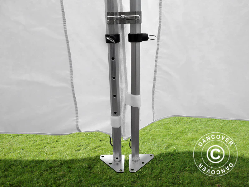 Quick-up telt FleXtents PRO 4x12m Hvit, inkl. sider - Image 8