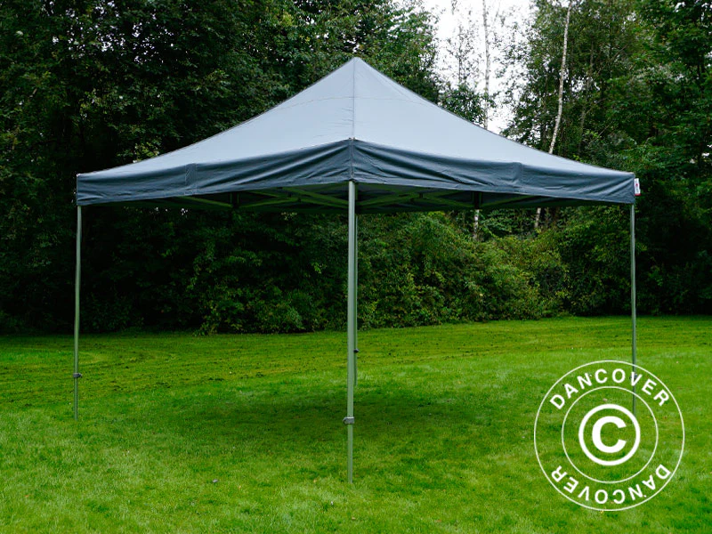 Quick-up telt FleXtents PRO 4x4m Grå - Image 2