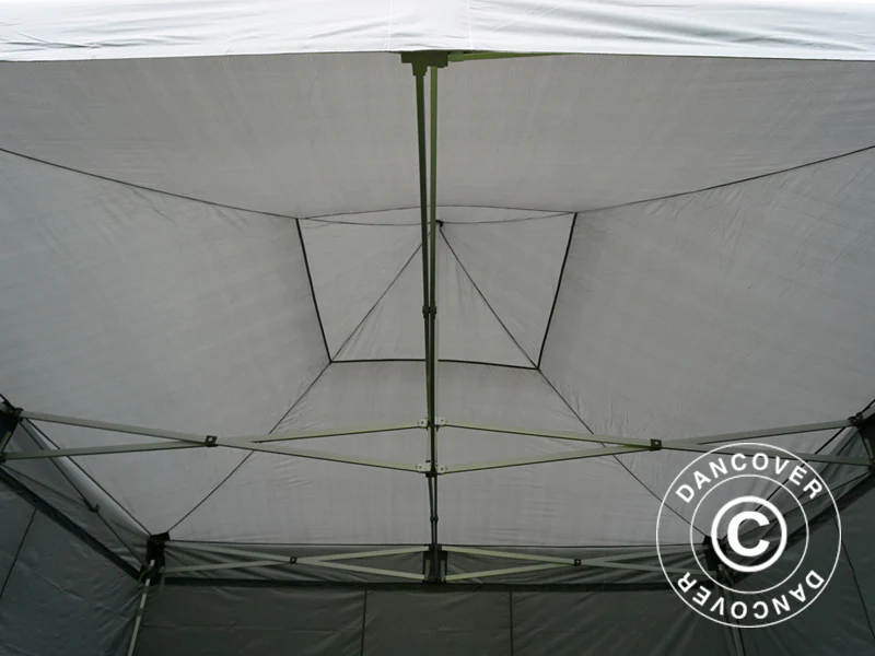 Quick-up telt FleXtents PRO 4x4m Grå, inkl. 4 sider - Image 18