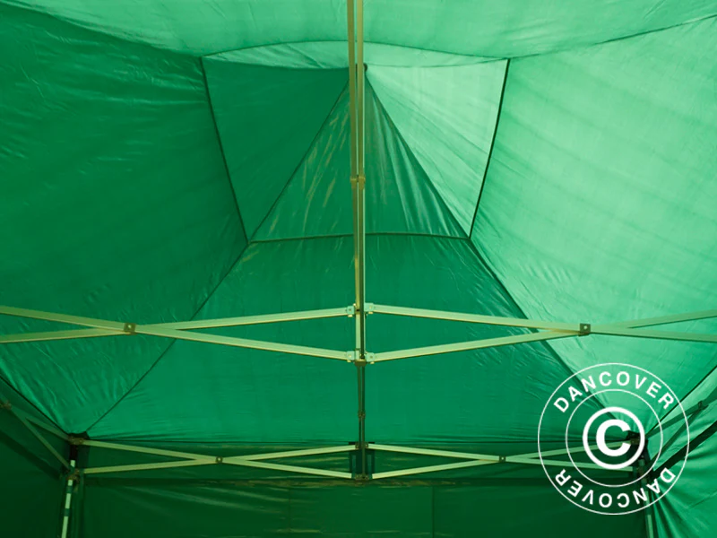 Quick-up telt FleXtents PRO 4x4m Grønn, inkl. 4 sider - Image 15