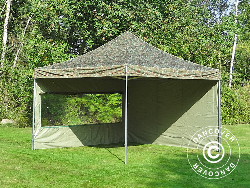 Quick-up telt FleXtents PRO 4x4m Kamuflasje, inkl. 4 sider - Image 18
