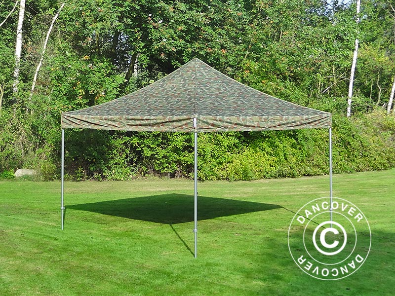 Quick-up telt FleXtents PRO 4x4m Kamuflasje, inkl. 4 sider - Image 19