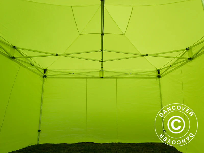 Quick-up telt FleXtents PRO 4x4m Neongul/grønn, inkl. 4 sider - Image 17