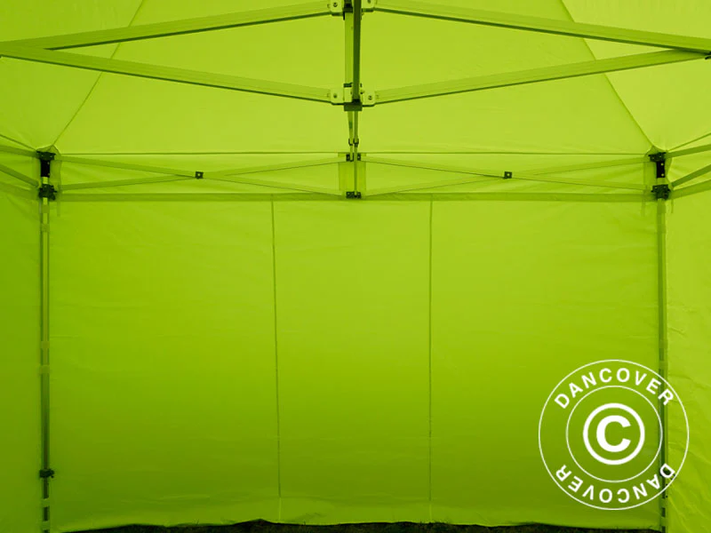 Quick-up telt FleXtents PRO 4x4m Neongul/grønn, inkl. 4 sider - Image 21