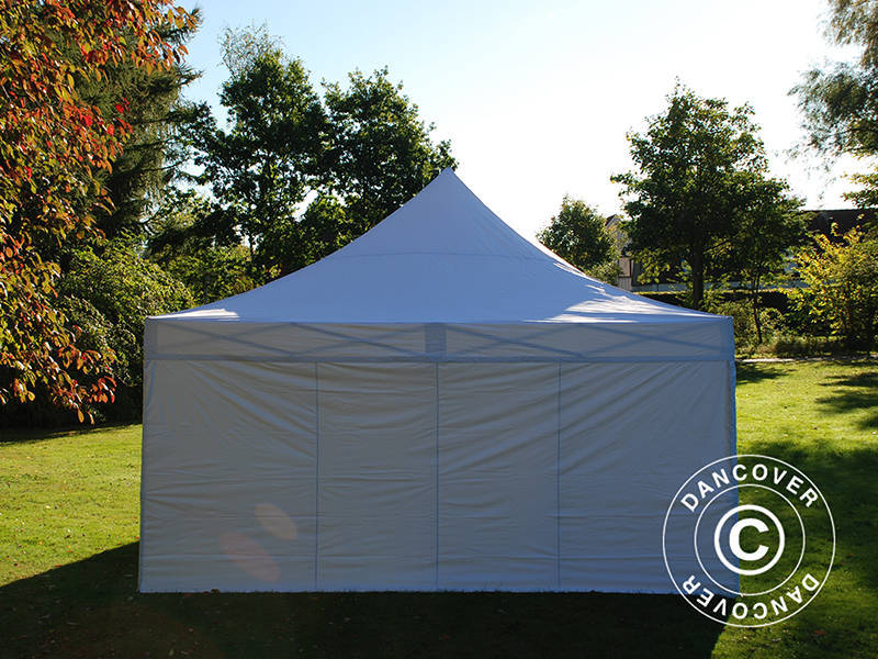 Quick-up telt FleXtents PRO 5x5m Hvit, inkl. 4 sider - Image 11