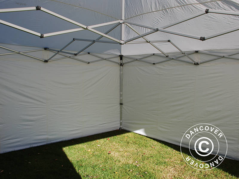 Quick-up telt FleXtents PRO 5x5m Hvit, inkl. 4 sider - Image 17