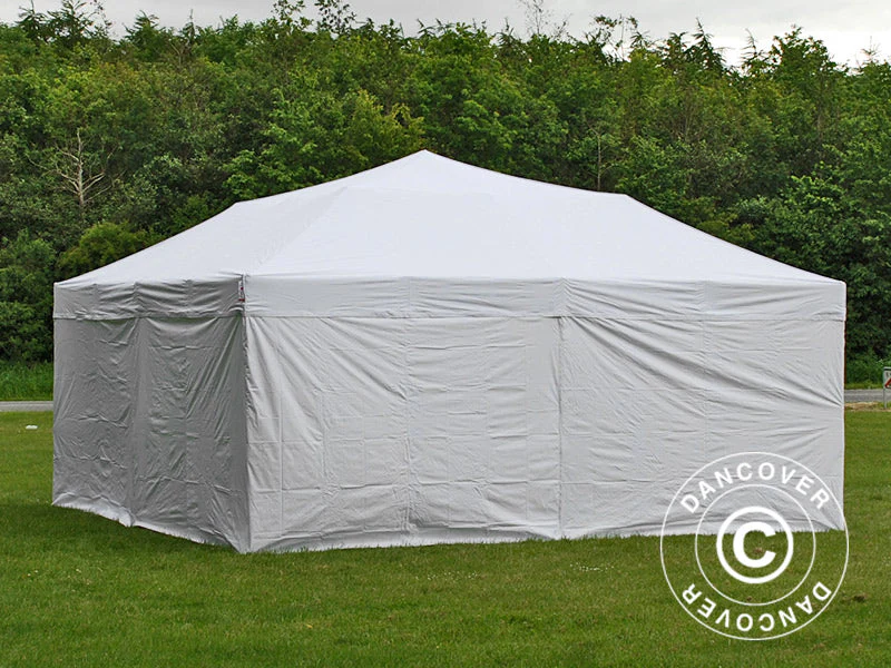 Quick-up telt FleXtents PRO 6x6m Hvit, inkl. 8 sider - Image 10