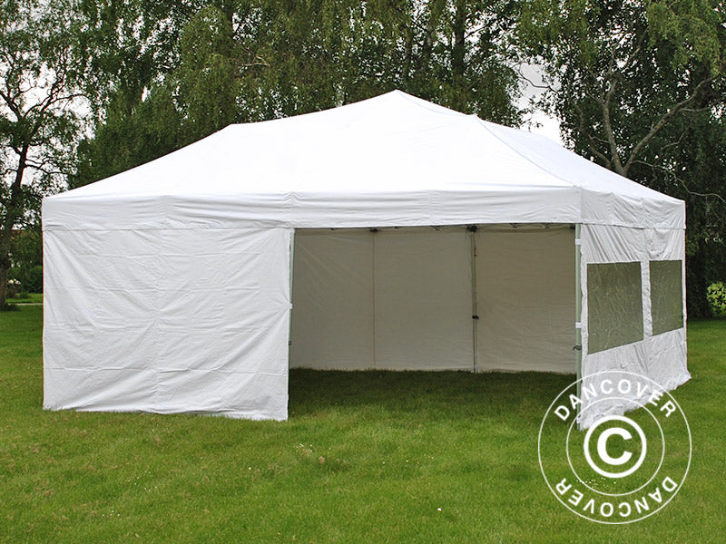 Quick-up telt FleXtents PRO 6x6m Hvit, inkl. 8 sider - Image 9