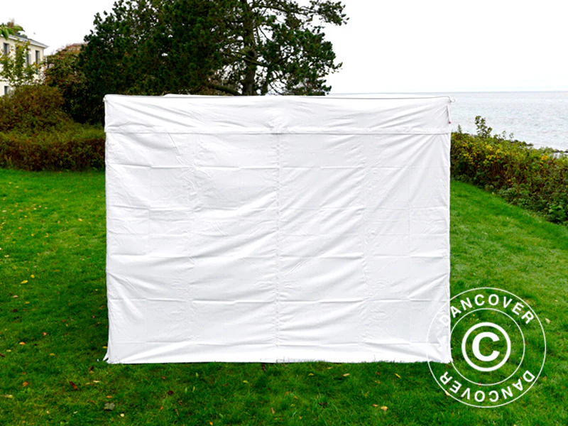 Quick-up telt FleXtents® PRO Exhibition m/sidevegger, 3x3m, hvit, flammehemmende - Image 14