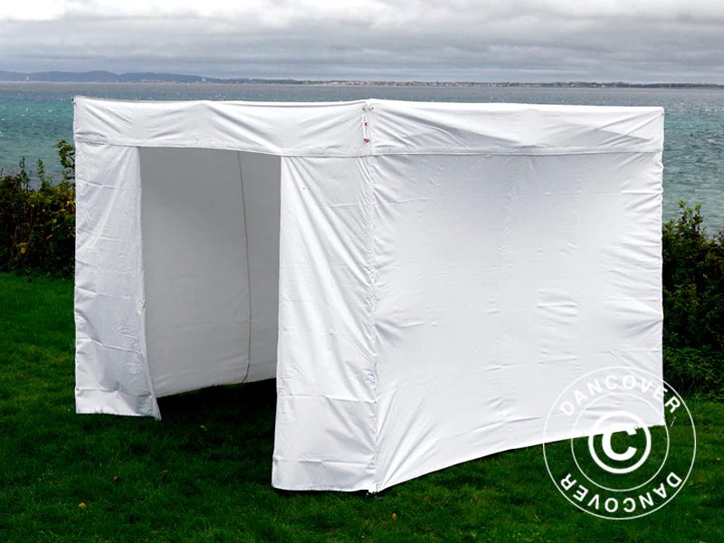 Quick-up telt FleXtents® PRO Exhibition m/sidevegger, 3x3m, hvit, flammehemmende - Image 17