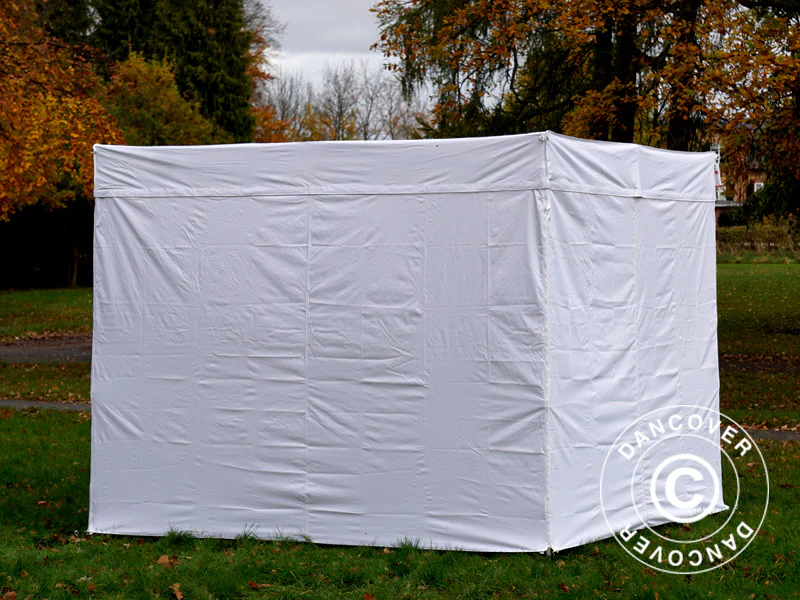 Quick-up telt FleXtents® PRO Exhibition m/sidevegger, 3x3m, hvit, flammehemmende - Image 22