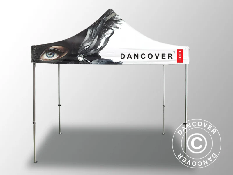 Quick-up telt FleXtents PRO med full digital trykk, 2x2m - Image 2