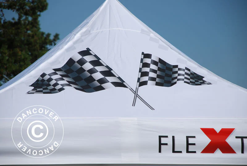 Quick-up telt FleXtents PRO med full digital trykk, 2x2m - Image 3