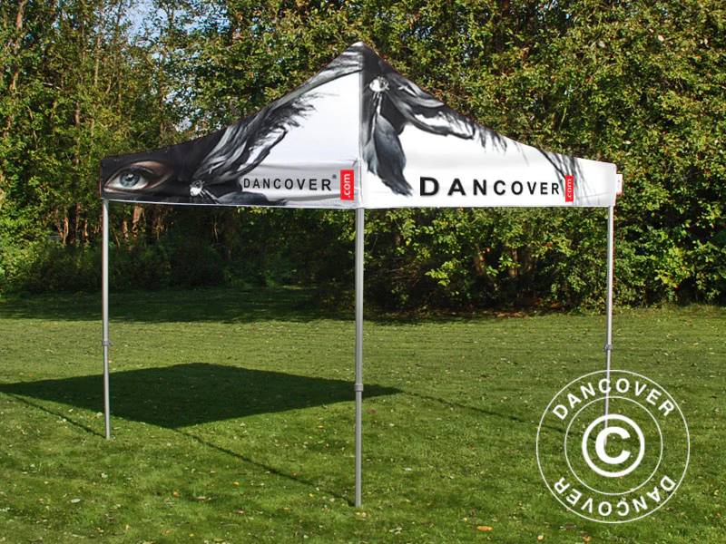 Quick-up telt FleXtents PRO med full digital trykk, 3x3m - Image 6