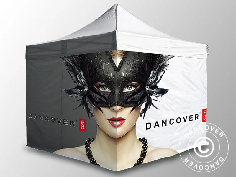Quick-up telt FleXtents PRO med full digital trykk, 4x4m, inkl. 4 sider - Image 7
