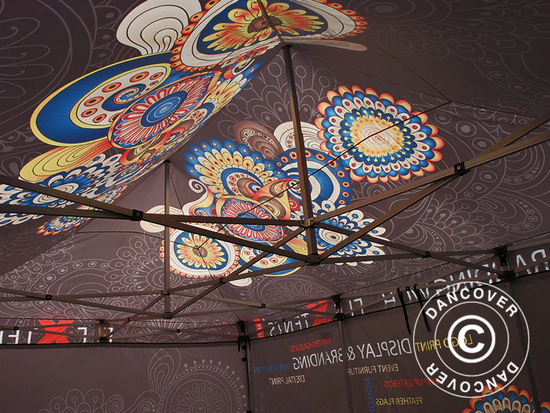 Quick-up telt FleXtents PRO med full digital trykk, 4x6m, inkl. 4 sider - Image 14