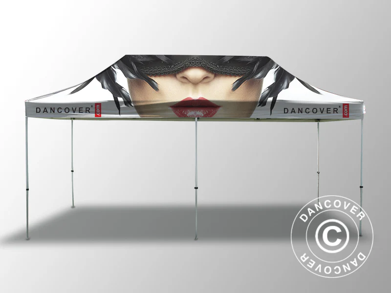 Quick-up telt FleXtents PRO med full digital trykk, 4x8m - Image 2