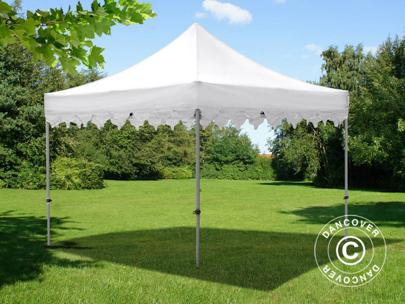 Quick-up telt FleXtents PRO "Morocco" 3x3m Hvit, inkl. 4 sider - Image 8