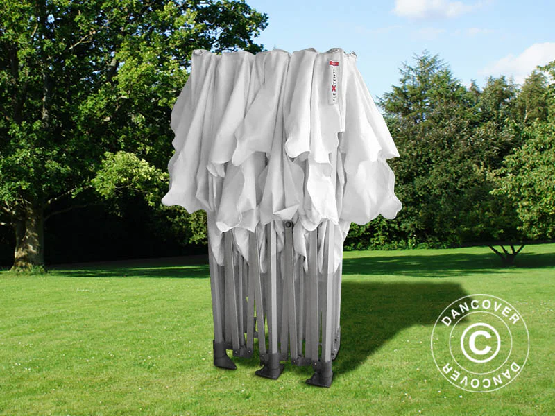 Quick-up telt FleXtents PRO "Morocco" 3x6m Hvit, inkl. 6 sider - Image 13