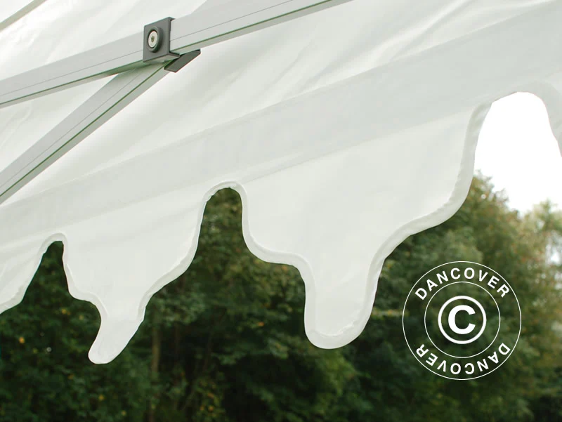 Quick-up telt FleXtents PRO "Morocco" 3x6m Hvit, inkl. 6 sider - Image 15