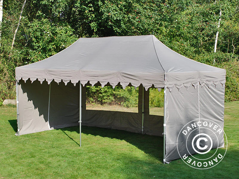 Quick-up telt FleXtents PRO "Morocco" 3x6m Latte, inkl. 6 sider - Image 20