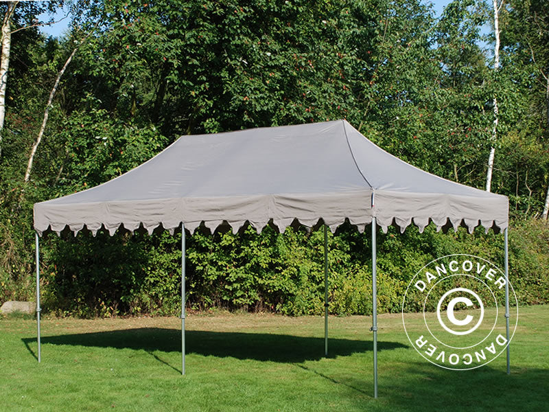 Quick-up telt FleXtents PRO "Morocco" 3x6m Latte, inkl. 6 sider - Image 3