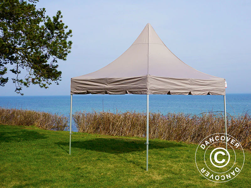 Quick-up telt FleXtents PRO Peak Pagoda 3x3m Latte - Image 11