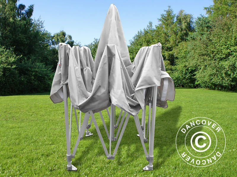 Quick-up telt FleXtents PRO Peak Pagoda 3x3m Latte - Image 15